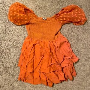 NWT Terra Cotta Romper